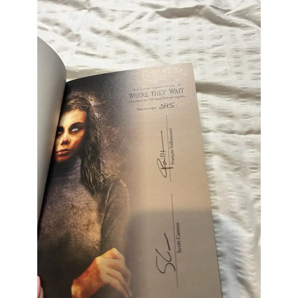 Scott Carson - Where They Wait - Lividian SIGNED/NUMBERED 345